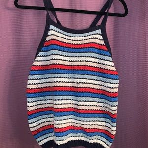 Striped Knit Tank